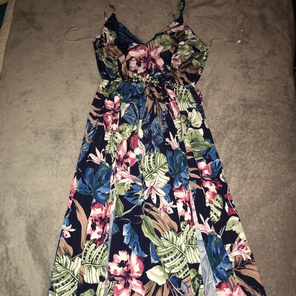 Fashion Nova Floral Maxi Dress